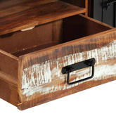 vidaXL Szafka pod TV, 120 x 30 x 40 cm, lite drewno odzyskane