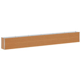 Podniesiona rabata ogrodowa 582 x 50 x 68 cm Stal Galwanizowana