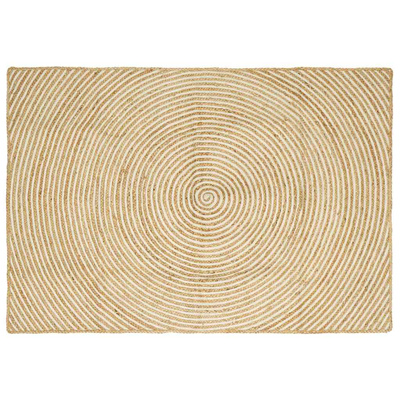 Dywany pokojowe Biały 120 x 170 cm Juta