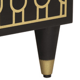 Szafki nocne, 2 szt., 40x33x46 cm, lite drewno mango