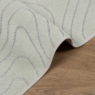 Dywany pokojowe Kwadrat PALMERAS Zielony 240 x 240 cm Poliester