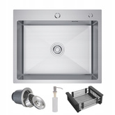 Zlewozmywak stalowy Ivette inox