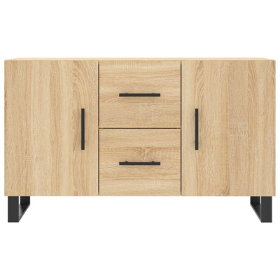 Komoda, dąb sonoma, 100x36x60 cm, materiał drewnopochodny model standard