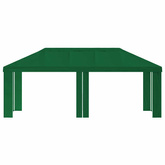 Pokrycie altany 6 x 3 m zielony Poliester 190 gsm