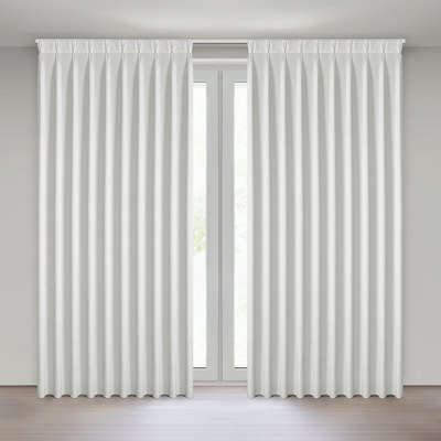 Zasłona Melanie biała 125x270