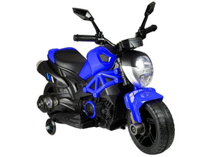 Motor na Akumulator Motocykl Dla Dzieci GTM1188 Światło LED Niebieski