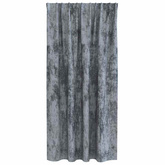 Zasłony z weluru 2 pcs Srebrnoszary 175 x 140 cm Aksamit