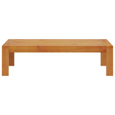 Stolik ogrodowy, 100x50x27 cm, lite drewno akacjowe