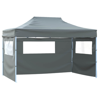 Namiot Imprezowy Antracyt 291 x 431 x 315 cm Materiał Oxford