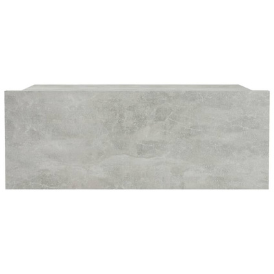 vidaXL Wiszące szafki nocne, 2 szt., betonowa szarość, 40x30x15 cm