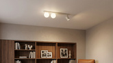 Listwa sufitowa do sypialni, klosze i reflektory K-6030 z serii NANO