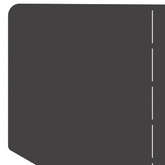 Krawężnik do trawnika 100 x 45 cm Stal Czarny