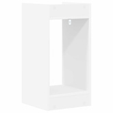 Stojak na rośliny Biały 30 x 30 x 60 cm Drewno inżynieryjne