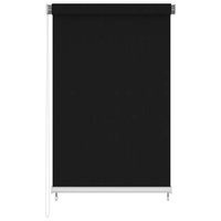 vidaXL Roleta zewnętrzna, 140x230 cm, czarna