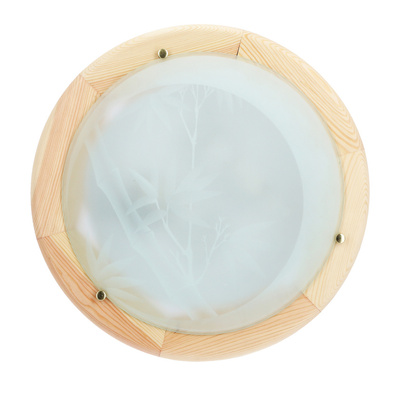 Lampa Sufitowa Candellux Bamboo 14-06653 Plafon Drewno Standard 2X60 W E27 Sosna