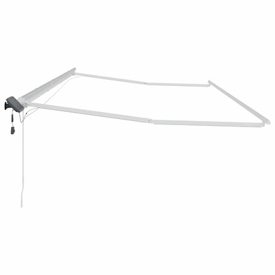 Rama markizy Ze LED Lights Biały 600 × 350 cm Aluminium