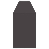 Kominek Czarny 50 x 50 x 100 cm Stal