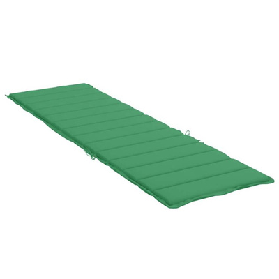 vidaXL Poduszka na leżak, zielona, 200x70x3 cm, tkanina Oxford