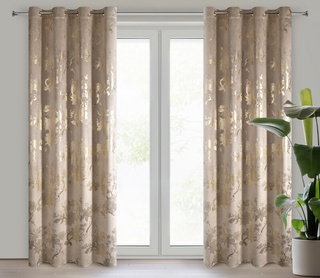 Zasłona Celia beżowa 140x250