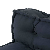 Poduszka do sofy paletowej 2 pcs antracytowy 120 x 80 x 38 cm