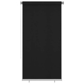 vidaXL Roleta zewnętrzna, 120x230 cm, czarna