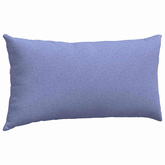 Poduszki na sofę 2 pcs Niebieski dżins 80 x 40 cm tkanina
