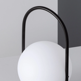 Lampa Stołowa Zewnętrzna LED Przenośna Ładowalna 2.5W z Akumulatorem USB 1800 mAh-4000K