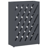 Stojak na Parasol Deszczowy antracytowy 28 x 12 x 41 cm Stal