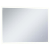 vidaXL Lustro łazienkowe z LED i czujnikiem dotykowym, 100x60 cm wariant 4