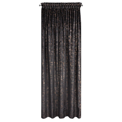 Zasłona Tulia czarna 135x270