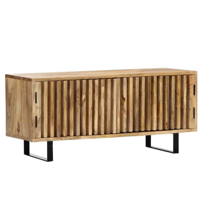 vidaXL Szafka pod TV, 90x30x40 cm, lite drewno mango