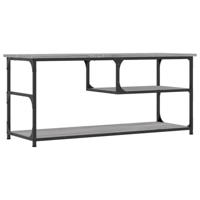 vidaXL Szafka pod TV, szary dąb sonoma, 103x38x46,5 cm
