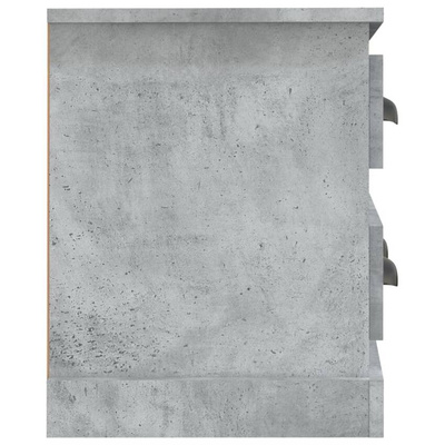 vidaXL Szafka pod TV, szarość betonu, 100x35,5x45 cm
