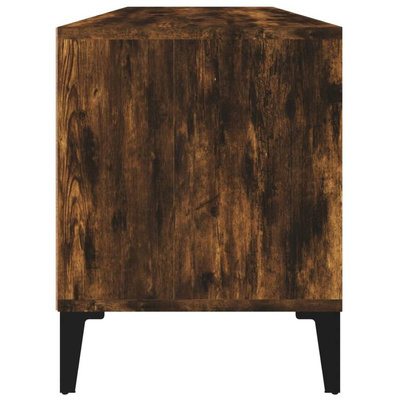 vidaXL Szafka pod TV, przydymiony dąb, 100x34,5x44,5 cm wariant 5