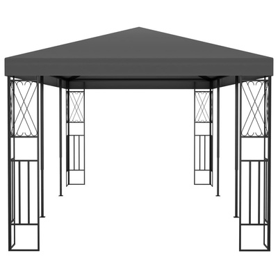 vidaXL Altana, 3 x 6 m, antracytowa, tkanina