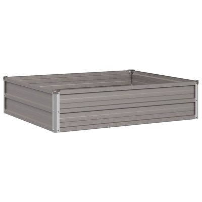 Podniesione Łóżko Ogrodowe Rdzawy 100 x 80 x 24 cm tektura