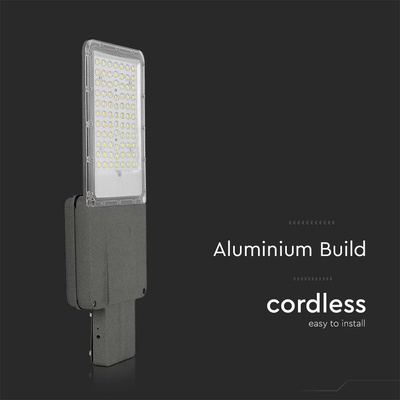 30W Lampa Uliczna LED Solarna /  Bateria: 60AH LiFePO4 / Barwa: 4000K
