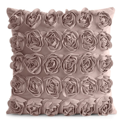 Poszewka Roses pudrowa 45x45