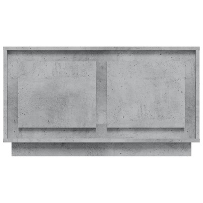 vidaXL Szafka pod TV, szarość betonu, 80x35x45 cm
