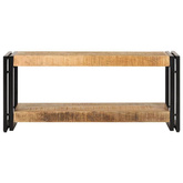 vidaXL Szafka pod TV, 90x30x40 cm, lite drewno mango model standard