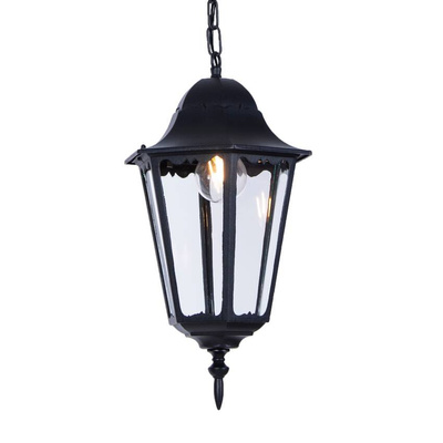 Lampa ogrodowa wisząca K-5006H CZARNY z serii LOZANA