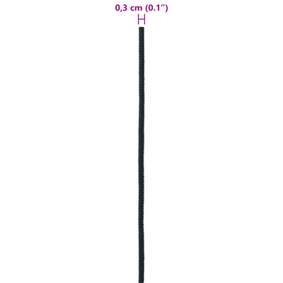 Lina do łodzi 0.3 mm 50 m Niebieski królewski Poliester