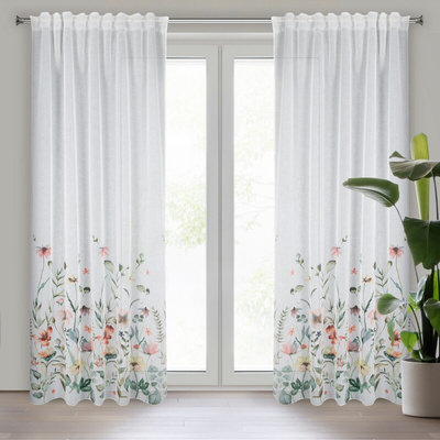 Zasłona Dolly biała 140x270