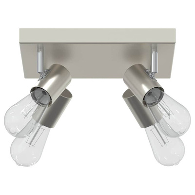 Reflektor sufitowy Nikiel 26,5 x 26 x 11,5 cm Metal