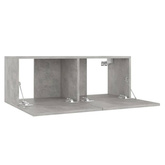 vidaXL Szafka pod TV, szarość betonu, 80x30x30 cm