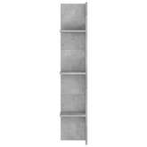 vidaXL Szafka pod TV, szarość betonu, 152x22x113 cm
