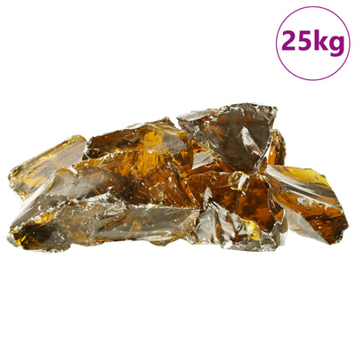 Kamienie Ogrodowe Brązowy 12 cm Szkło