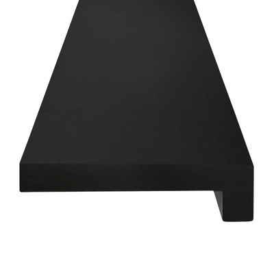 Nakładki na schody 16 szt. 90 x 30 x 2 cm Czarny Drewno bukowe