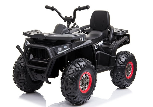 Quad na Akumulator XMX607 Dla Dzieci Światła LED MP3 Czarny