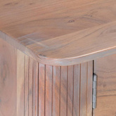 vidaXL Szafka pod TV, 118x30x40 cm, lite drewno akacjowe
